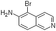 (9ci)-5-溴-6-异喹啉胺结构式_566943-98-4结构式