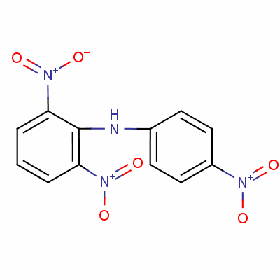 2,6-二硝基-n-(4-硝基苯基)苯胺结构式_56698-05-6结构式