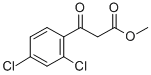 3-(2,4-二氯苯基)-3-氧代丙酸甲酯结构式_56719-67-6结构式
