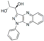 (1S,2r)-1-[1-苯基-1H-吡唑并[3,4-b]喹噁啉-3-基]-1,2-丙二醇结构式_56804-89-8结构式