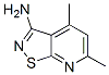 4,6-二甲基异噻唑并[5,4-b]吡啶-3-胺结构式_56891-66-8结构式
