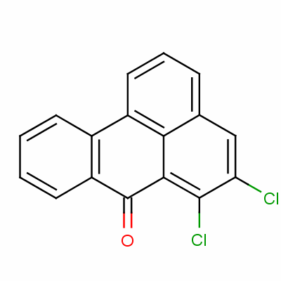 二氯-7h-苯[de]蒽-7-酮结构式_56943-68-1结构式