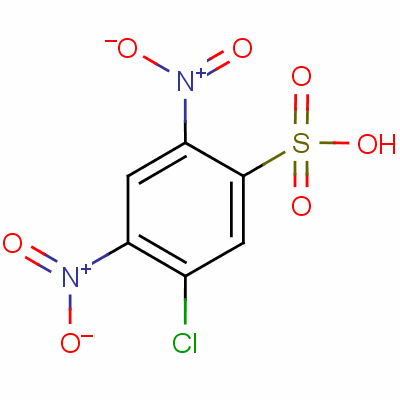 5-氯-2,4-二硝基苯磺酸结构式_56961-56-9结构式