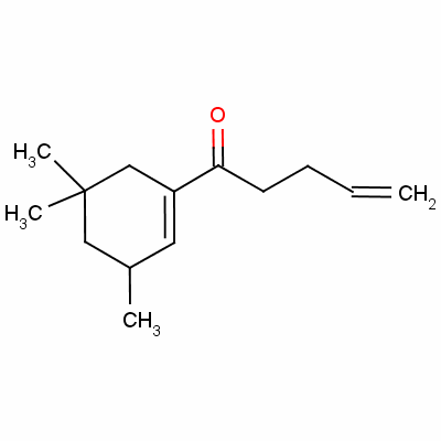 1-(3,5,5-三甲基-1-环己烯-1-基)-4-戊烯-1-酮结构式_56974-03-9结构式
