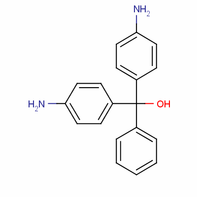 4,4-二氨基三苯甲游基 乙醇结构式_57049-35-1结构式