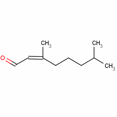 3,7-二甲基-2-辛醛结构式_57069-90-6结构式