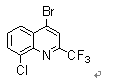 4-溴-8-氯-2-(三氟甲基)喹啉结构式_57124-18-2结构式
