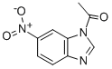 1-(6-硝基-苯并咪唑-1-基)乙酮结构式_57155-21-2结构式