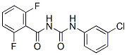 N-(((3-氯苯基)氨基)羰基)-2,6-二氟苯甲酰胺结构式_57160-57-3结构式