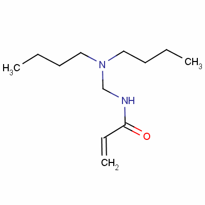 n(二丁基氨基)甲基]丙烯酰胺结构式_57166-83-3结构式