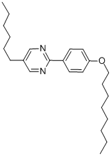 5-N-己基-2-[4-(n-辛基氧基)苯基]嘧啶结构式_57202-30-9结构式