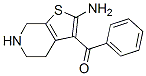 (9ci)-(2-氨基-4,5,6,7-四氢噻吩并[2,3-c]吡啶-3-基)苯基-甲酮结构式_57226-72-9结构式