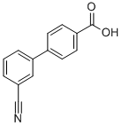 3-氰基-[1,1-联苯]-4-羧酸结构式_5728-45-0结构式