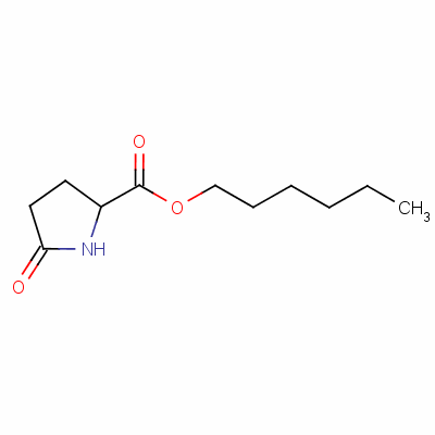 5-氧代-l-脯氨酸己酯结构式_57352-24-6结构式