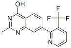 2-Methyl-7-[3-(trifluoromethyl)pyridin-2-yl]quinazolin-4-ol Structure