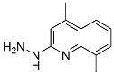 2-肼基-4,8-二甲基喹啉结构式_57369-93-4结构式