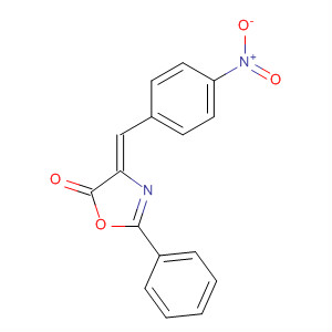 (Z)-4-(4-硝基亚苄基)-2-苯基噁唑-5(4h)-酮结构式_57427-80-2结构式