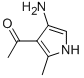 (9ci)-1-(4-氨基-2-甲基-1H-吡咯-3-基)-乙酮结构式_57435-78-6结构式