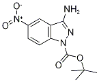 3-氨基-5-硝基-1H-吲唑-1-羧酸叔丁酯结构式_574729-25-2结构式