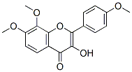 3-羟基-7,8,4-三甲氧基黄酮结构式_57499-06-6结构式