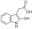 (9ci)-2-羟基-1H-吲哚-3-乙酸结构式_575-35-9结构式