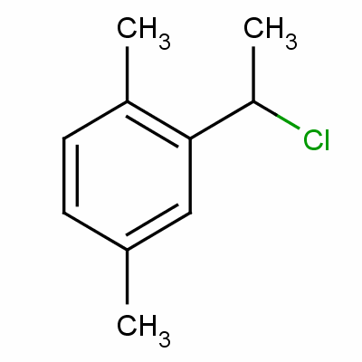 2-(1-氯乙基)-1,4-二甲基苯结构式_57527-74-9结构式