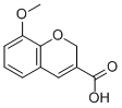 8-甲氧基-2H-色烯-3-羧酸结构式_57543-59-6结构式