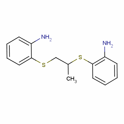 2,2-[(1-甲基乙烯)双(硫代)]二苯胺结构式_57545-80-9结构式