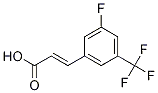 3-氟-5-(三氟甲基)肉桂酸结构式_575469-96-4结构式