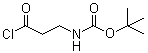 (9CI)-(3-氯-3-氧代丙基)-氨基甲酸,1,1-二甲基乙酯结构式_57591-79-4结构式