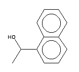 1-(1-萘)乙醇结构式_57605-95-5结构式