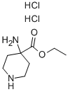 4-氨基-哌啶-4-羧酸乙酯双盐酸盐结构式_57611-99-1结构式