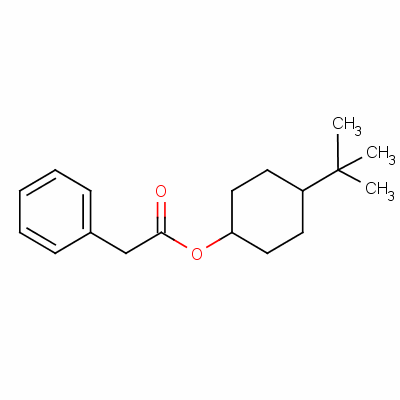 4-叔丁基苯乙酸环己酯结构式_57663-68-0结构式