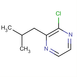 2-氯-3-(2-甲基丙基)吡嗪结构式_57674-17-6结构式