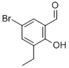 5-溴-3-乙基水杨醛结构式_57704-12-8结构式