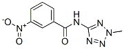 (9ci)-n-(2-甲基-2H-四唑-5-基)-3-硝基-苯甲酰胺结构式_577762-19-7结构式
