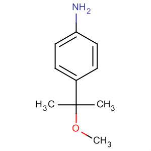 4-(2-甲氧基丙烷-2-基)苯胺结构式_577782-01-5结构式