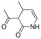 (9ci)-3-乙酰基-3,4-二氢-4-甲基-2(1H)-吡啶酮结构式_57839-75-5结构式