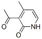 (9ci)-3-乙酰基-4-甲基-2(1H)-吡啶酮结构式_57839-80-2结构式