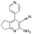 (9ci)-2-氨基-6,7-二氢-4-(4-吡啶)-5H-环戊并[b]吡啶-3-甲腈结构式_578697-99-1结构式