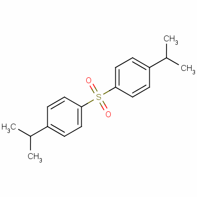 二(4-异丙基苯基)砜结构式_57913-35-6结构式