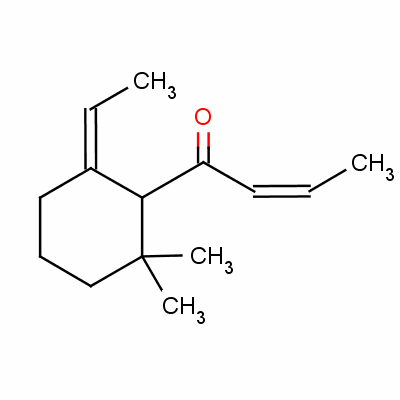 (E,z)-1-(6-ethylidene-2,2-dimethylcyclohexyl)-2-buten-1-oneStructure,57935-00-9Structure (E,z)-1-(6-ethylidene-2,2-dimethylcyclohexyl)-2-buten-1-one Structure,57935-00-9Structure