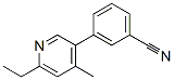 Benzonitrile,3-(6-ethyl-4-methyl-3-pyridinyl)-(9ci)Structure,579475-86-8Structure Benzonitrile,3-(6-ethyl-4-methyl-3-pyridinyl)-(9ci) Structure,579475-86-8Structure