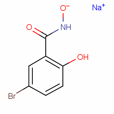 5-溴-n,2-二羟基苯甲酰胺结构式_5798-94-7结构式