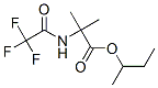 2-甲基-2-(三氟乙酰基氨基)丙酸 1-甲基丙酯结构式_57983-07-0结构式