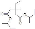 3-乙基-3-甲基戊二酸 双(1-甲基丙基)酯结构式_57983-53-6结构式