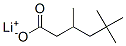 3,5,5-三甲基己酸锂结构式_57991-25-0结构式