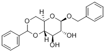 4,6-O-亚苄基-β-D-吡喃葡萄糖苷苄酯结构式_58006-32-9结构式