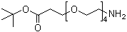 H2N-PEG4-tBu结构式_581065-95-4结构式