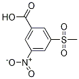 3-(甲基磺酰基)-5-硝基苯甲酸结构式_58123-66-3结构式